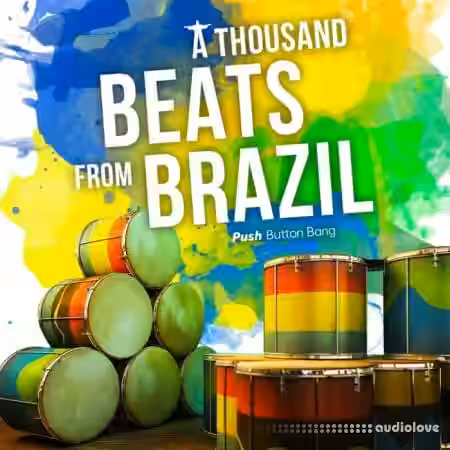 Push Button Bang A Thousand Beats from Brazil [WAV] - Sample Pack Artwork