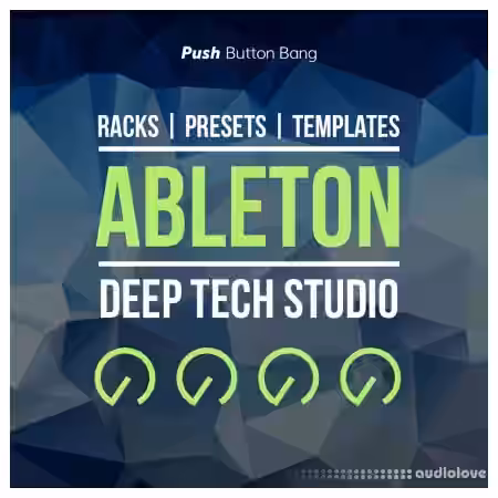 Push Button Bang Ableton Deep Tech [DAW Templates] - Sample Pack Artwork