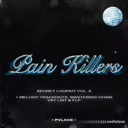 PVLACE Pain Killers Pack FLP VSTs MIDIs Trackouts + Samples + MIDIs [WAV, MiDi, DAW Templates] - Sample Pack Artwork