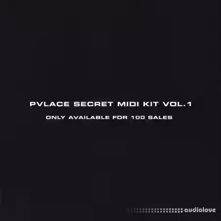 PVLACE Secret MIDI Kit Vol.1 [MiDi] - Sample Pack Artwork