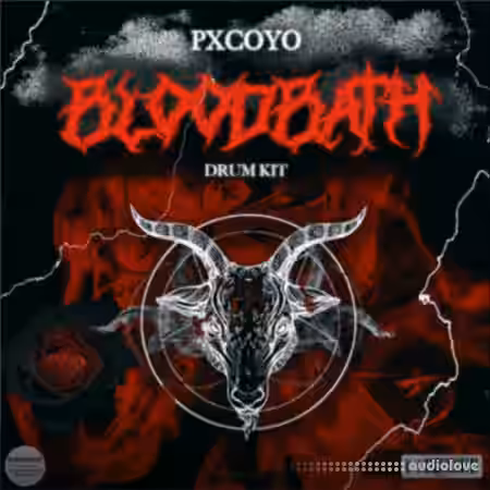 Pxcoyo BLOODBATH Drum Kit [WAV] - Sample Pack Artwork