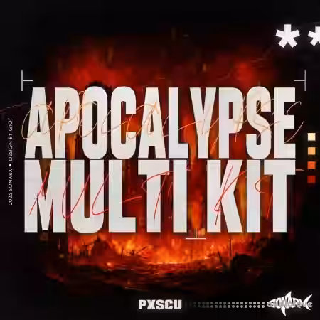Pxscu APOCALYPSE Multi Kit [WAV] - Sample Pack Artwork