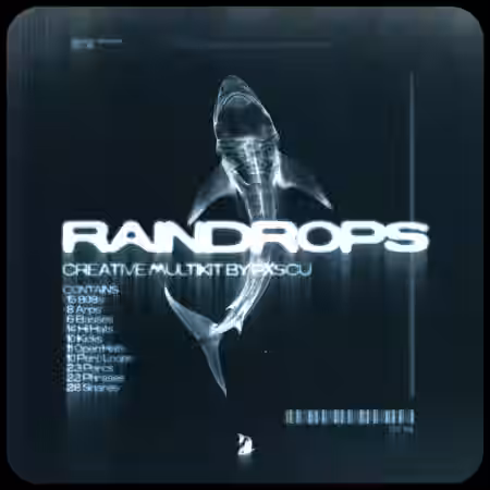 Pxscu Raindrops Multi Kit [WAV] - Sample Pack Artwork