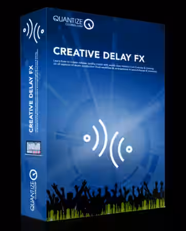 Quantize Courses Creative Delays [TUTORiAL] - Sample Pack Artwork