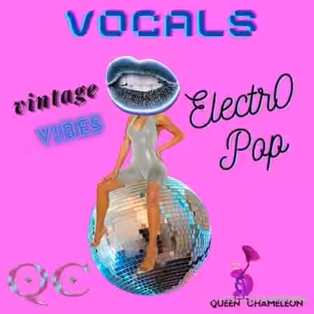 Queen Chameleon Electro-Pop Vintage Vocals [WAV] - Sample Pack Artwork