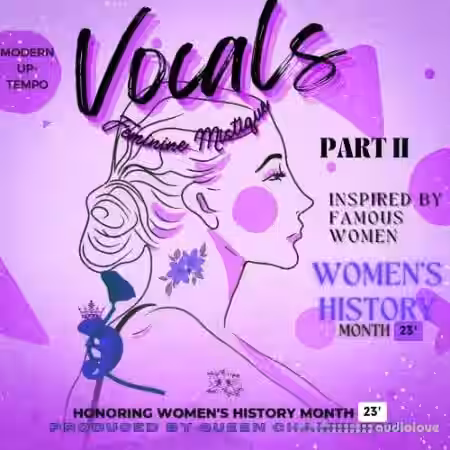 Queen Chameleon PART II 'Feminine Mistique'- 120 BPM [WAV] - Sample Pack Artwork