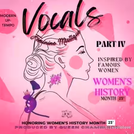 Queen Chameleon PART IV 'Feminine Mistique' 105 BPM [WAV] - Sample Pack Artwork