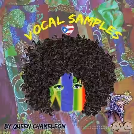 Queen Chameleon Voices Of The Islands [WAV] - Sample Pack Artwork