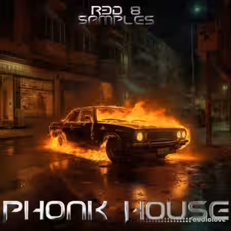 R3D 8 Samples Phonk House Sample Pack [WAV] - Sample Pack Artwork