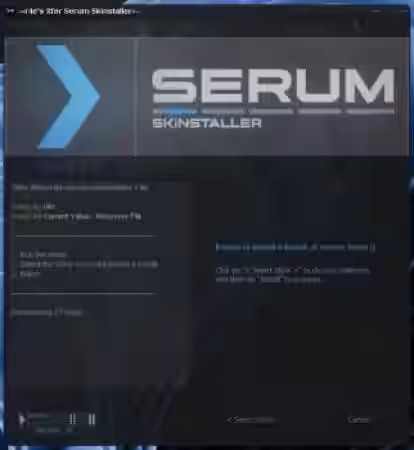 r4e's Xfer Serum Skinstaller - Sample Pack Artwork