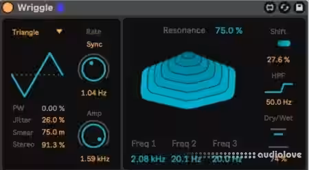 Rainbow Circuit Wriggle [Max for Live] - Sample Pack Artwork