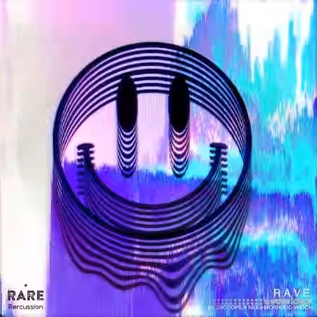 RARE Percussion 2SCOOPS and Neighborhood Watch R.A.V.E Sample Pack [WAV] - Sample Pack Artwork