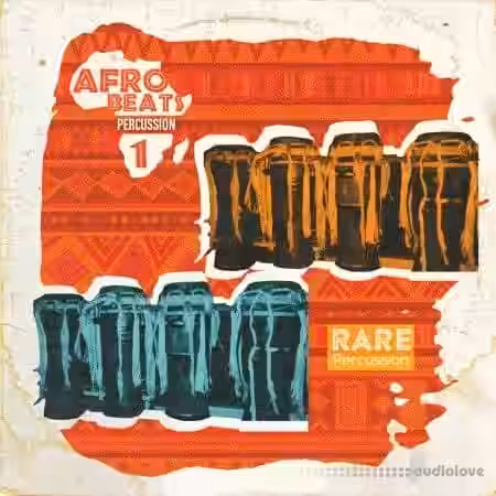 RARE Percussion Afro Beats Percussion Vol.1 [WAV] - Sample Pack Artwork