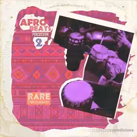 RARE Percussion Afro Beats Percussion Vol.2 [WAV] - Sample Pack Artwork
