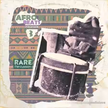 RARE Percussion Afro Beats Percussion vol.3 [WAV] - Sample Pack Artwork