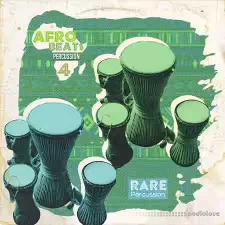 RARE Percussion Afro Beats Percussion vol.4 [WAV] - Sample Pack Artwork