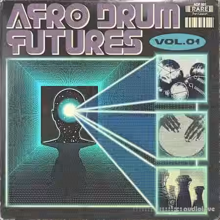 RARE Percussion Afro Drum Futures vol.1 [WAV] - Sample Pack Artwork