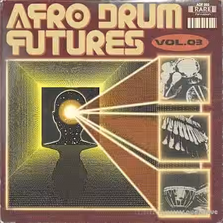 RARE Percussion Afro Drum Futures vol.3 [WAV] - Sample Pack Artwork