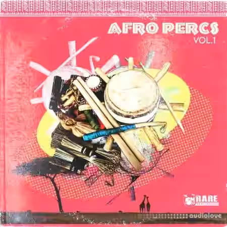 RARE Percussion Afro Percs Vol.1 [WAV] - Sample Pack Artwork