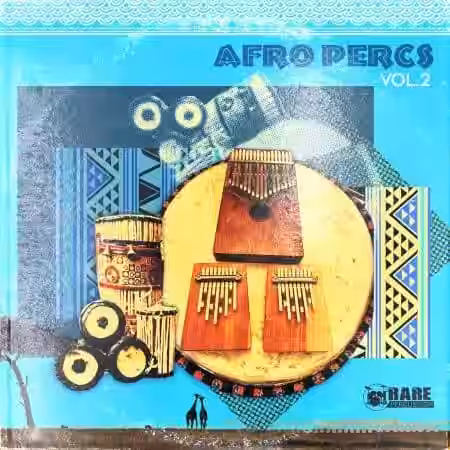 RARE Percussion Afro Percs vol.2 [WAV] - Sample Pack Artwork