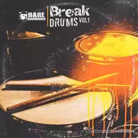 RARE Percussion Break Drums vol.1 [WAV] - Sample Pack Artwork