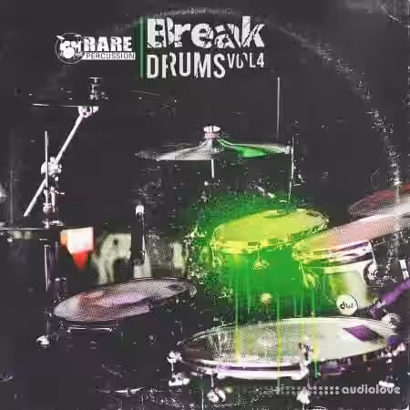 RARE Percussion Break Drums vol.4 [WAV] - Sample Pack Artwork