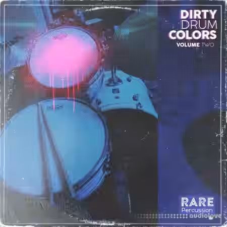 RARE Percussion Dirty Drum Colors Vol. 2 [WAV] - Sample Pack Artwork