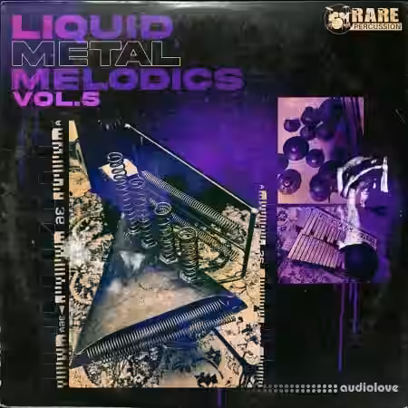 RARE Percussion Liquid Metal Melodics vol.5 [WAV] - Sample Pack Artwork