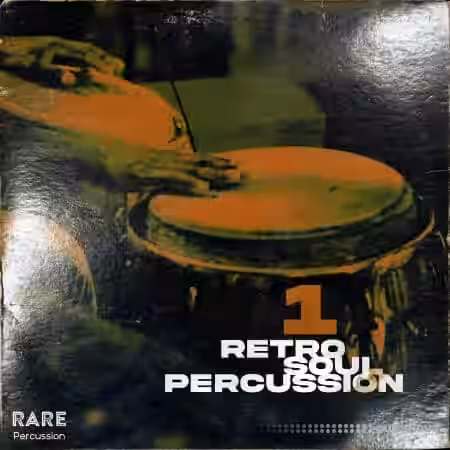 RARE Percussion Retro Soul Percussion vol.1 [WAV] - Sample Pack Artwork