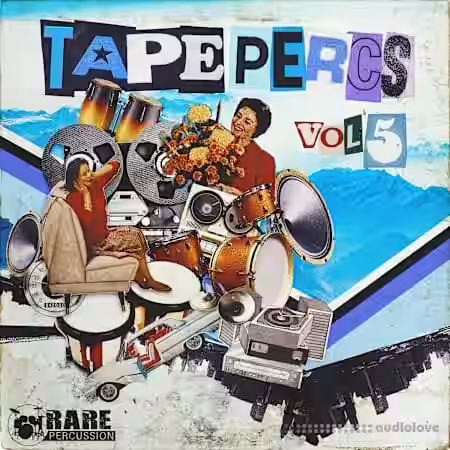 Rare Percussion Tape Percs Vol.5 [WAV] - Sample Pack Artwork