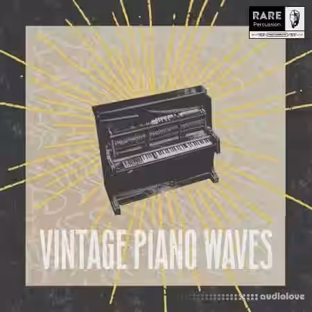 RARE Percussion Vintage Piano Waves [WAV] - Sample Pack Artwork