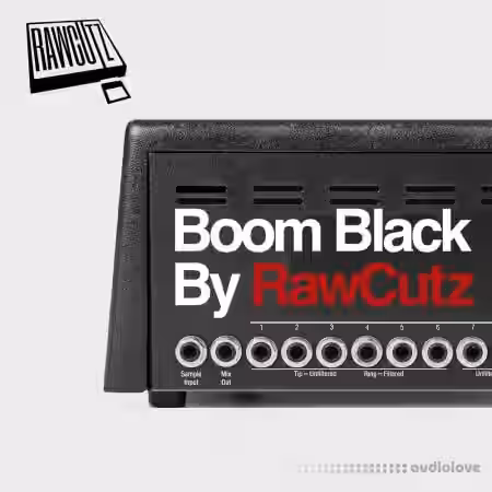 Raw Cutz Boom Black [WAV] - Sample Pack Artwork
