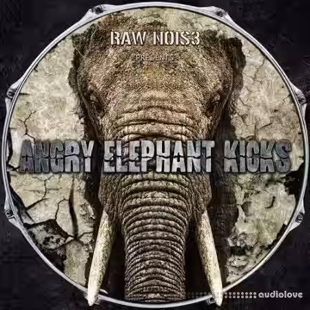 RawNois3 Angry Elephant Kicks [WAV] - Sample Pack Artwork