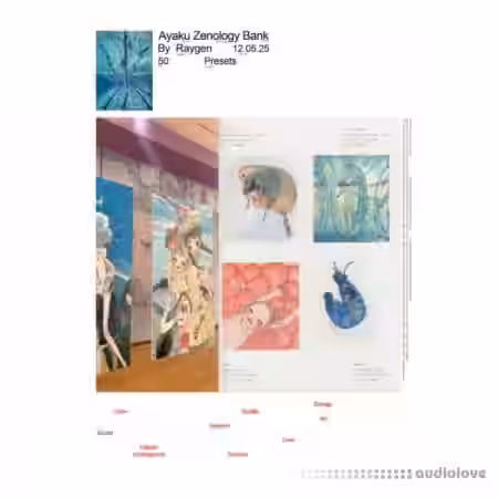 Raygen Kits Ayaku Zenology Bank [Synth Presets] - Sample Pack Artwork