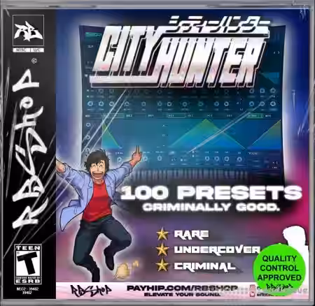 RB Serum Preset Bank City Hunter [Synth Presets, WAV] - Sample Pack Artwork