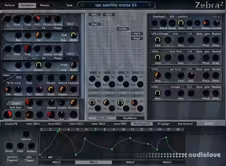 Re-Reversed u-he The Dark Zebra v2.7.2.3898 [WiN] - Sample Pack Artwork