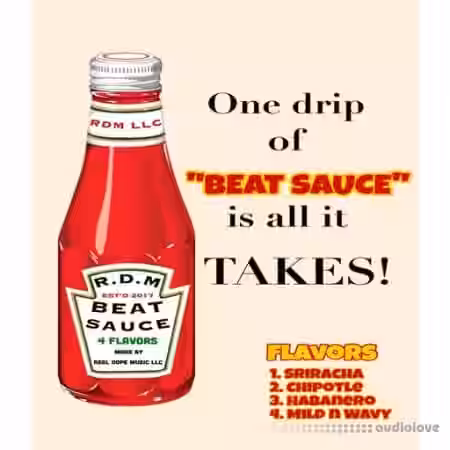 Real Dope Music Beat Sauce [WAV] - Sample Pack Artwork