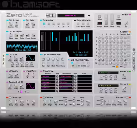 Reason RE Blamsoft Zero Hybrid Synthesizer v1.3.1 [WiN] - Sample Pack Artwork