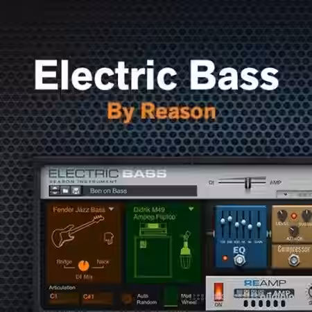 Reason RE Reason Studios Reason Electric Bass v1.0.1 PROPER [WiN] - Sample Pack Artwork