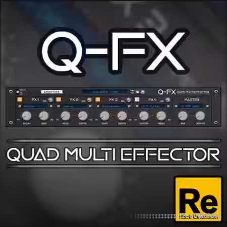 Reason RE SKP Sound Design Q-FX v1.1.2 [WiN] - Sample Pack Artwork
