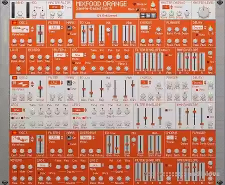 Reason RE Studio Corbach Mixfood Orange v2.0.0 [WiN] - Sample Pack Artwork