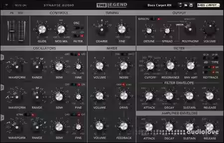 Reason RE Synapse Audio Legend v1.2.2 PROPER [WiN] - Sample Pack Artwork