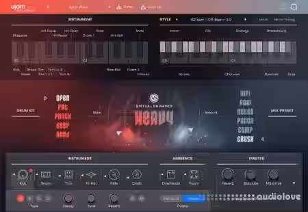 Reason RE UJAM Virtual Drummer Heavy v2.0.2 [WiN] - Sample Pack Artwork