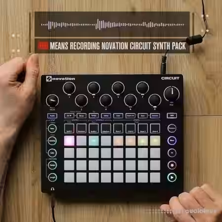 Red Means Recording RMR Novation Circuit Pack: Volume 1 (Circuit Tracks Compatible) [Synth Presets] - Sample Pack Artwork