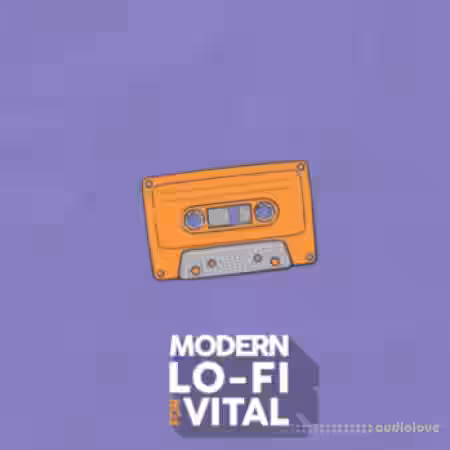 Red Sounds Modern Lo-Fi For Vital [Synth Presets, WAV, MiDi] - Sample Pack Artwork