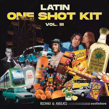 ReeMau Beats Latin Vol.3 (One Shot Kit) [WAV] - Sample Pack Artwork