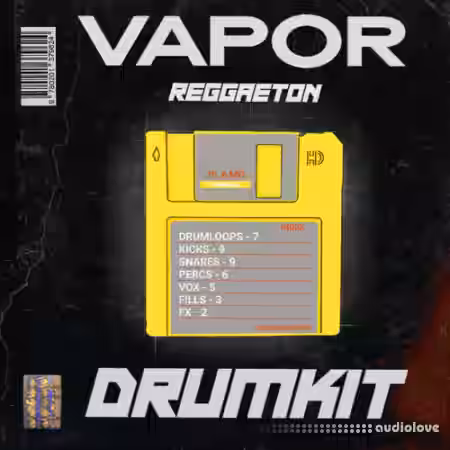 ReeMau Beats VAPOR Reggaeton Drum Kit [WAV] - Sample Pack Artwork