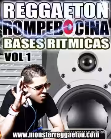 Reggaeton RompeBocina Bases Ritmicas Vol.1 [WAV] - Sample Pack Artwork