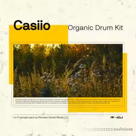 Renraku Casiio - Organic Drums [WAV] - Sample Pack Artwork