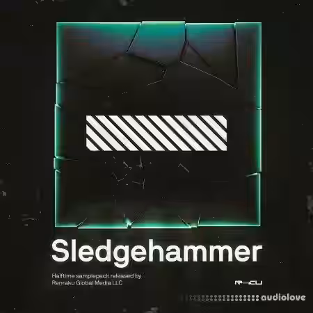 Renraku Sledgehammer Halftime Bass Music Sample Pack [WAV] - Sample Pack Artwork
